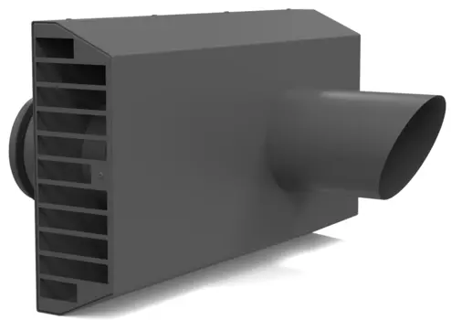 Выход совмещенный приточно-вытяжной фасадный AirDS