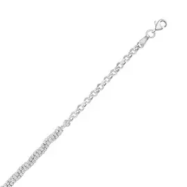 Браслет c фианитами