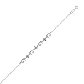 Браслет c фианитами