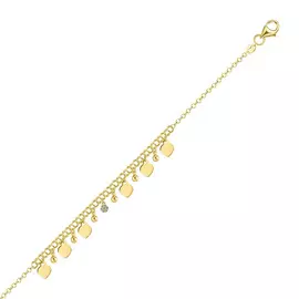 Браслет c фианитами