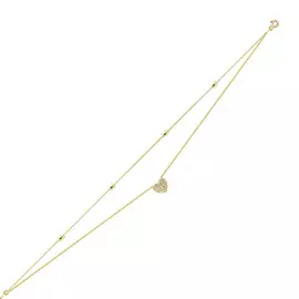 Браслет c фианитами