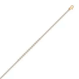 Браслет c фианитами