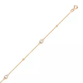 Браслет c фианитами