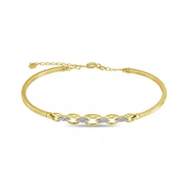 Браслет c фианитами