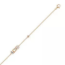 Браслет c фианитами