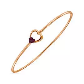 Браслет c рубинами