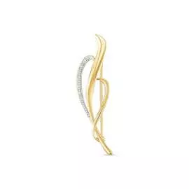 Брошь c бриллиантами