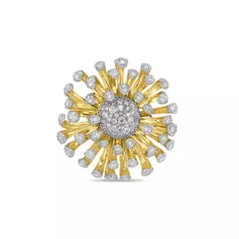 Брошь c бриллиантами