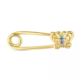Брошь c фианитами