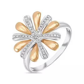 Кольцо c бриллиантами