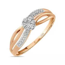 Кольцо c бриллиантами