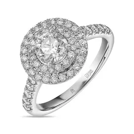 Кольцо c бриллиантами