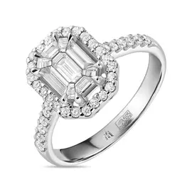 Кольцо c бриллиантами