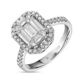 Кольцо c бриллиантами