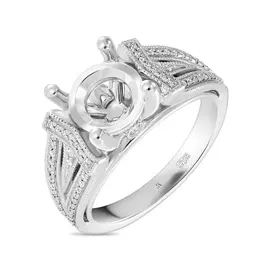 Кольцо c бриллиантами