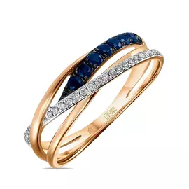 Кольцо c бриллиантами