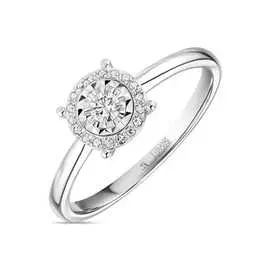 Кольцо c бриллиантами