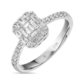 Кольцо c бриллиантами