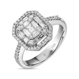 Кольцо c бриллиантами