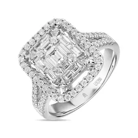 Кольцо c бриллиантами