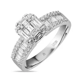 Кольцо c бриллиантами