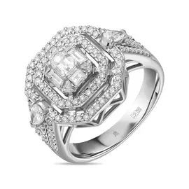 Кольцо c бриллиантами