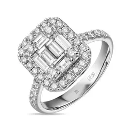 Кольцо c бриллиантами