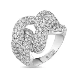 Кольцо c бриллиантами