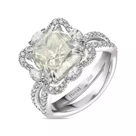 Кольцо c бриллиантами