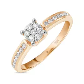 Кольцо c бриллиантами