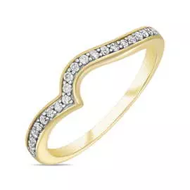 Кольцо c бриллиантами