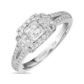 Кольцо c бриллиантами