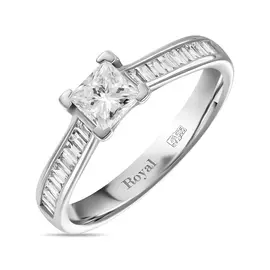 Кольцо c бриллиантами