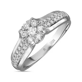 Кольцо c бриллиантами