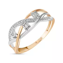 Кольцо c бриллиантами