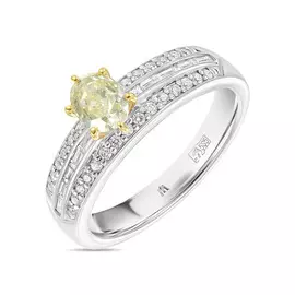 Кольцо c бриллиантами