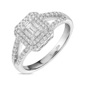 Кольцо c бриллиантами