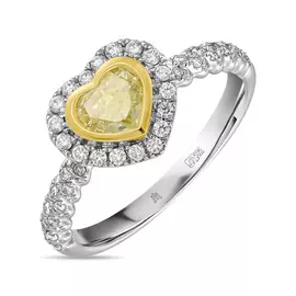 Кольцо c бриллиантами