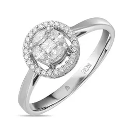 Кольцо c бриллиантами