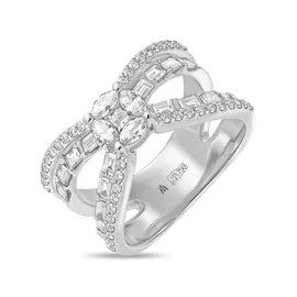 Кольцо c бриллиантами