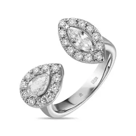 Кольцо c бриллиантами