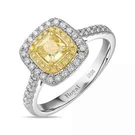 Кольцо c бриллиантами