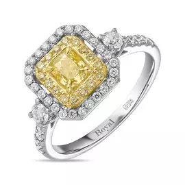 Кольцо c бриллиантами