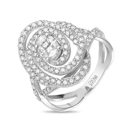 Кольцо c бриллиантами