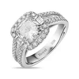 Кольцо c бриллиантами