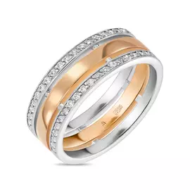 Кольцо c бриллиантами