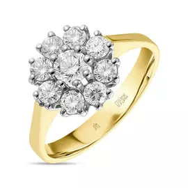 Кольцо c бриллиантами