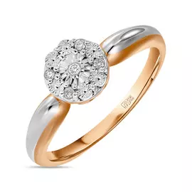 Кольцо c бриллиантами