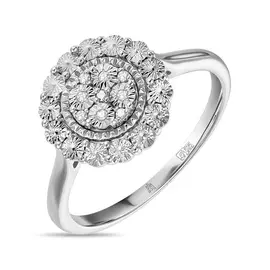 Кольцо c бриллиантами