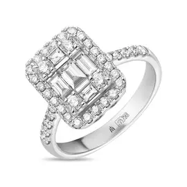 Кольцо c бриллиантами